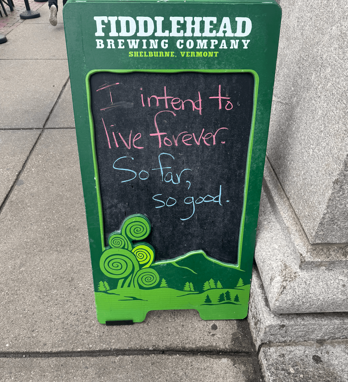 what the blackboard said